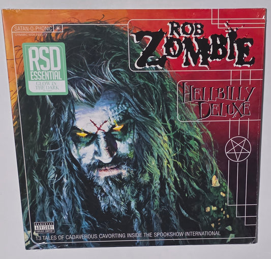 Rob Zombie – Hellbilly Deluxe (2025 Reissue) (Limited Edition Glow In The Dark Colour Vinyl LP)