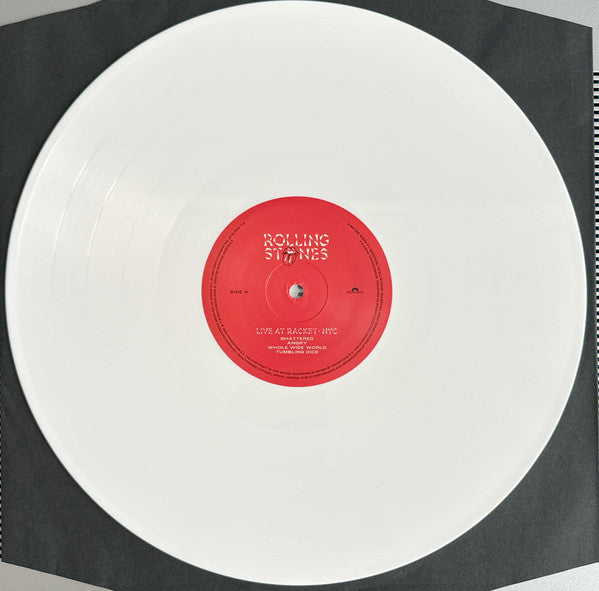 Rolling Stones – Live At Racket · NYC (2024 RSD) (Limited Edition White Colour Vinyl LP)