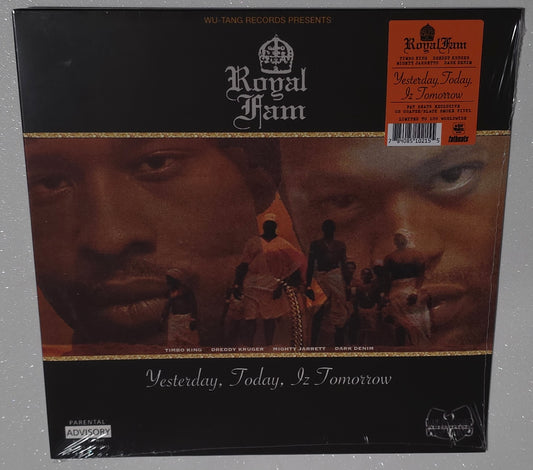 Royal Fam - Yesterday, Today, Iz Tomorrow (2025) (Limited Edition Orange & Black Smoke Colour LP)