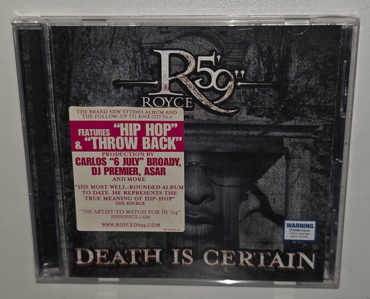 Royce Da 5'9" – Death Is Certain (2004) (CD)