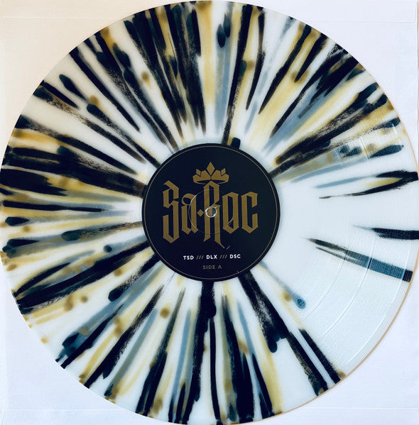 Sa-Roc – The Sharecropper's Daughter Bonus Vinyl (2021) (Limited Edition Translucent Black, White & Gold Insomnia Effect Colour Vinyl LP)