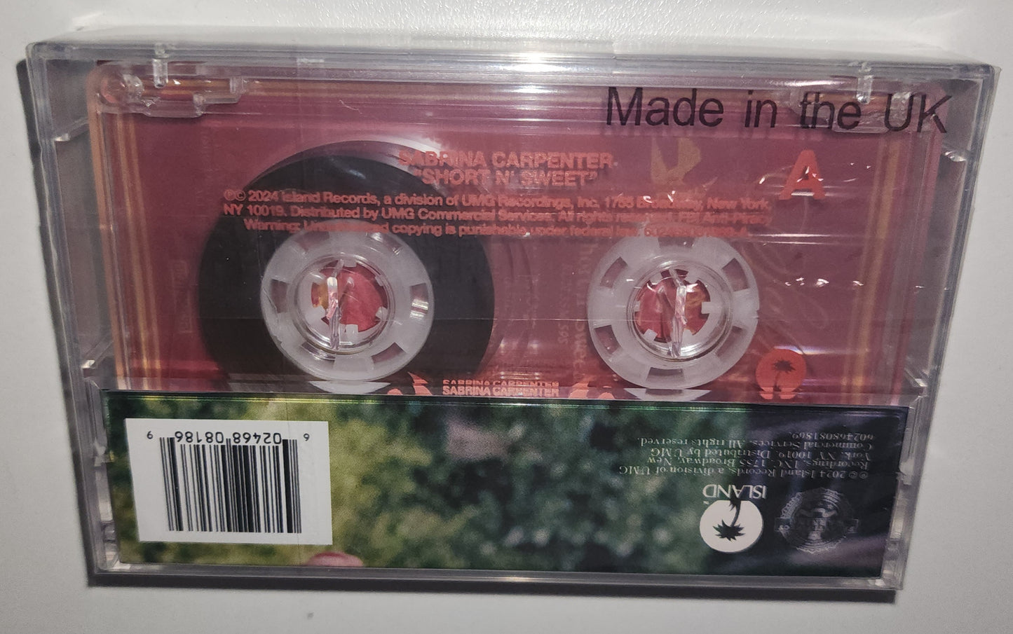 Sabrina Carpenter – Short N' Sweet (2024) (Limited Edition Alternate Cover Cassette Tape)