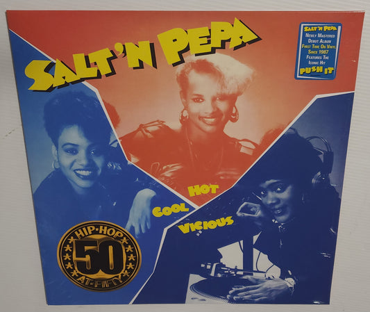 Salt-N-Pepa - Hot, Cool & Vicous (2024) (Limited Edition Aqua Color Vinyl LP)