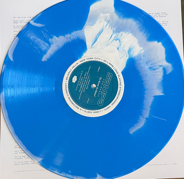 Sampa The Great – As Above So Below (2022) (Limited Edition White & Blue Smash Colour Vinyl LP)