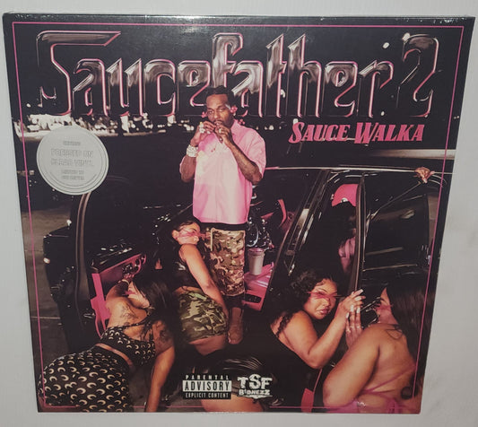 Sauce Walka - Saucefather 2 (2024) (Limited Edition Clear Colour Vinyl LP)