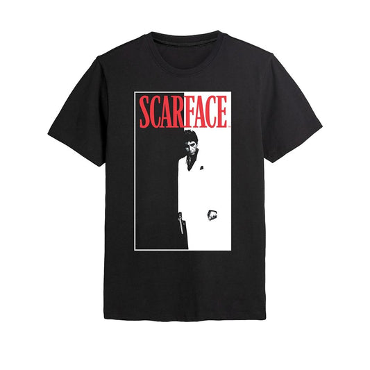 Scarface Movie "Split Poster" Officially Licensed Adult Unisex T-shirt