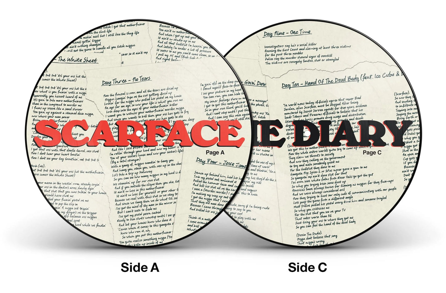 Scarface – The Diary: Rap-A-Lot 40th Anniversary Reissue (2026) (Limited Edition Picture Disc Vinyl LP)