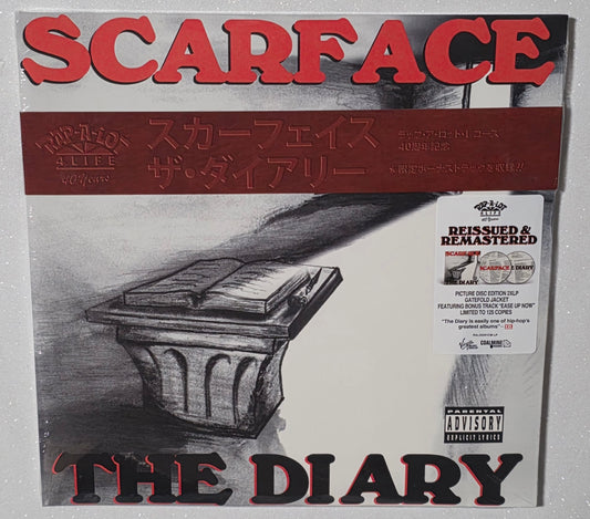Scarface – The Diary: Rap-A-Lot 40th Anniversary Reissue (2026) (Limited Edition Picture Disc Vinyl LP)