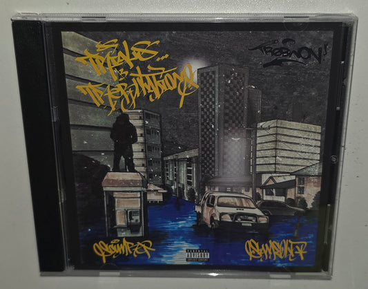 Scumro, Sameold & Trebwon - Trials & Trebulations (2025) (Limited Edition CD)