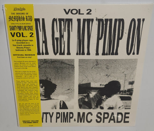 Shawty Pimp & MC Spade - Gotta Get My Pimp On Vol.2 (2024) (Limited Edition Galaxy Colour Vinyl LP)