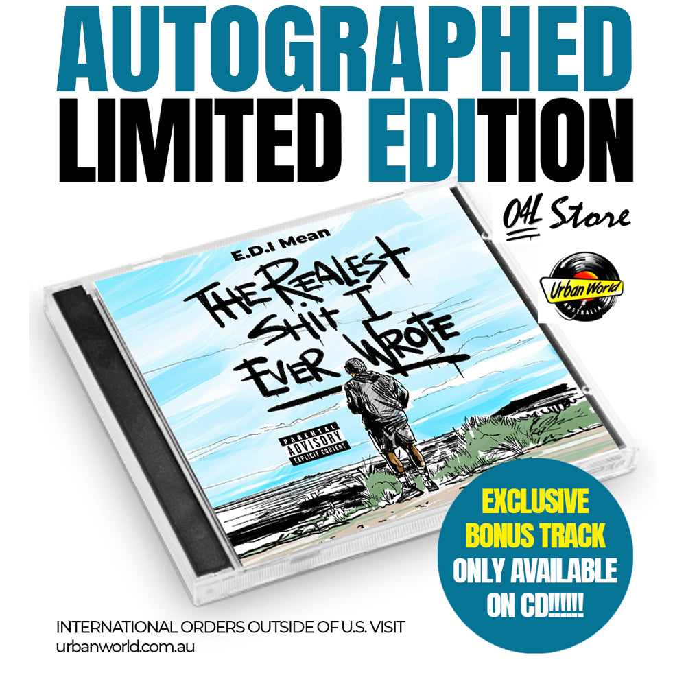 E.D.I. Mean (of The Outlawz) - AUTOGRAPHED The Realest Shit I Ever Wrote (2026) (Limited Edition CD)