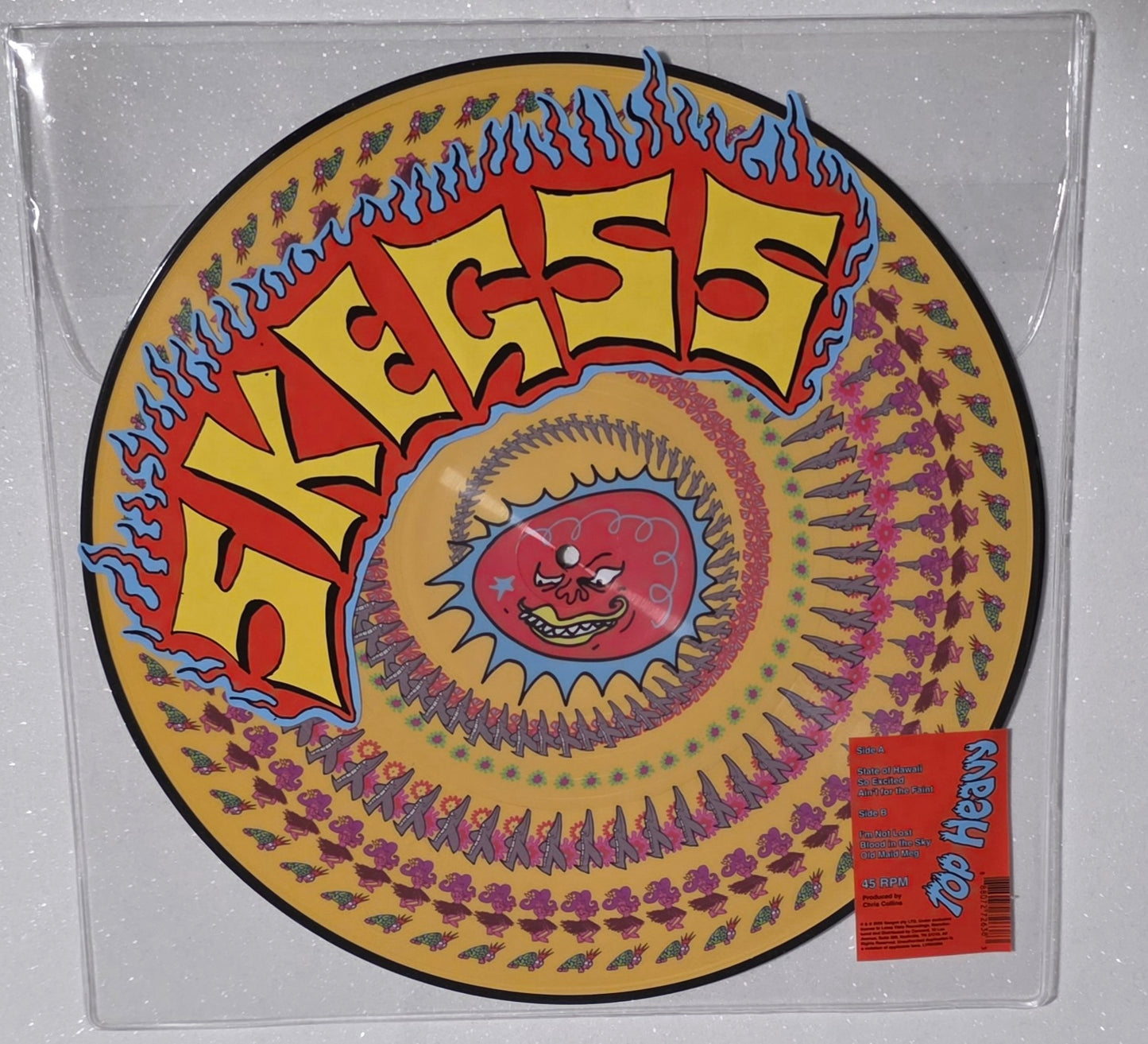 Skegss - Top Heavy EP (2025) (Limited Edition Zoetrope Picture Disc Vinyl LP)
