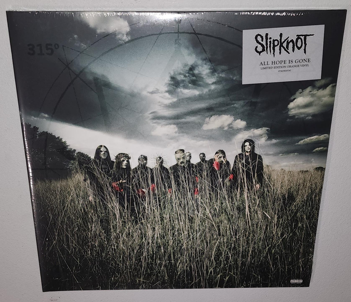 Slipknot – All Hope Is Gone (2022 Reissue) (Limitd Edition Orange Colour Vinyl LP)