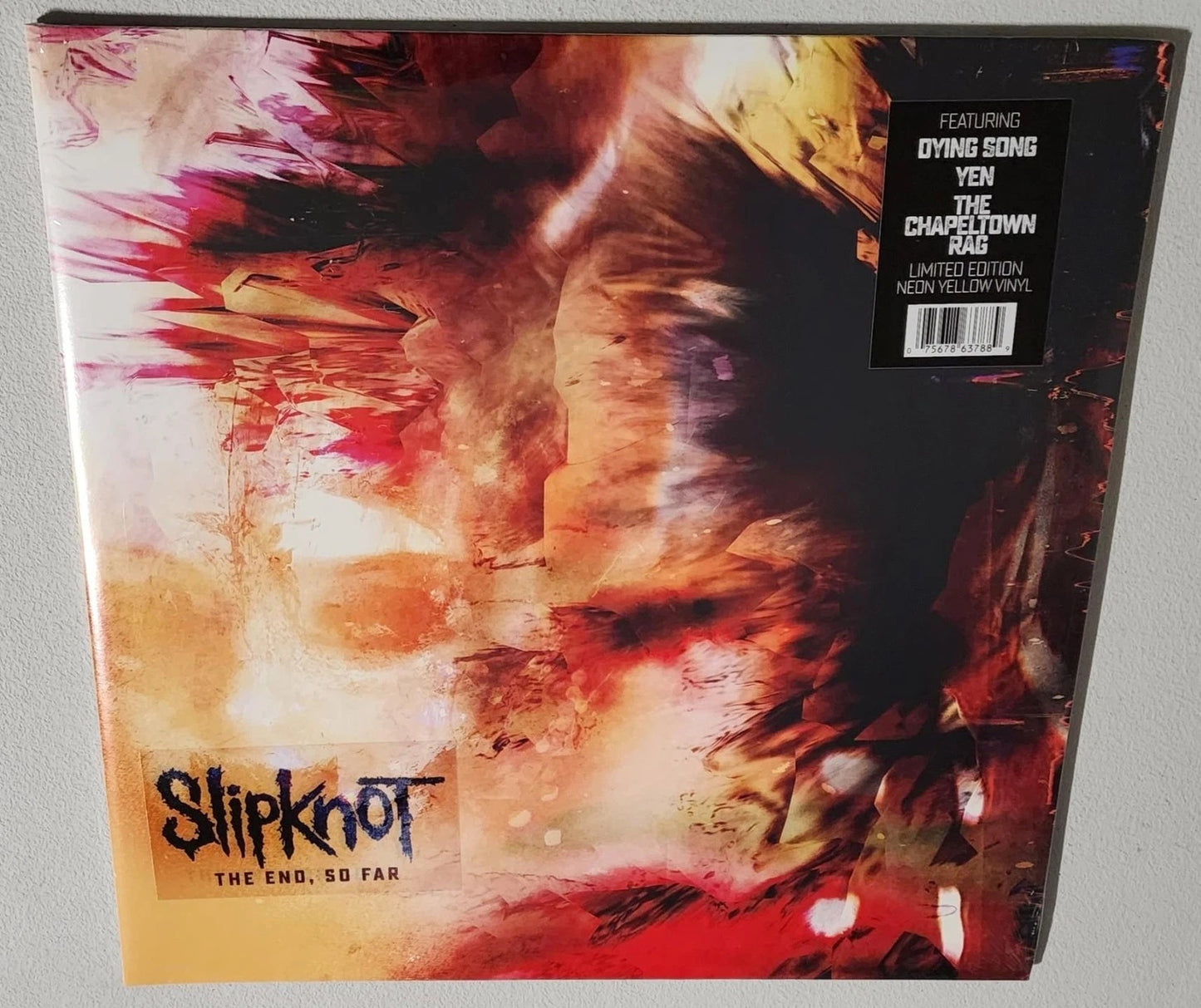 Slipknot – The End, So Far *Misprint* (2022) (Limited Edition Neon Yellow Colour Vinyl LP)