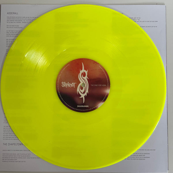Slipknot – The End, So Far *Misprint* (2022) (Limited Edition Neon Yellow Colour Vinyl LP)