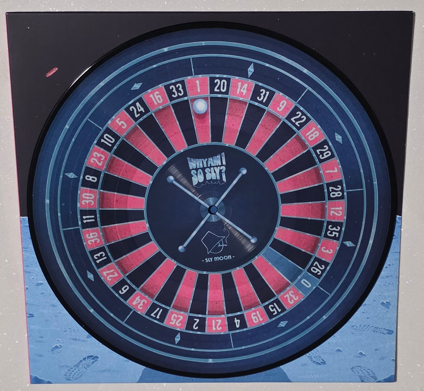 Sly Moon – Why Am I So Sly? (2020) (Limited Edition Heavyweight Roulette Wheel of Fortune Picture Disc Vinyl LP)