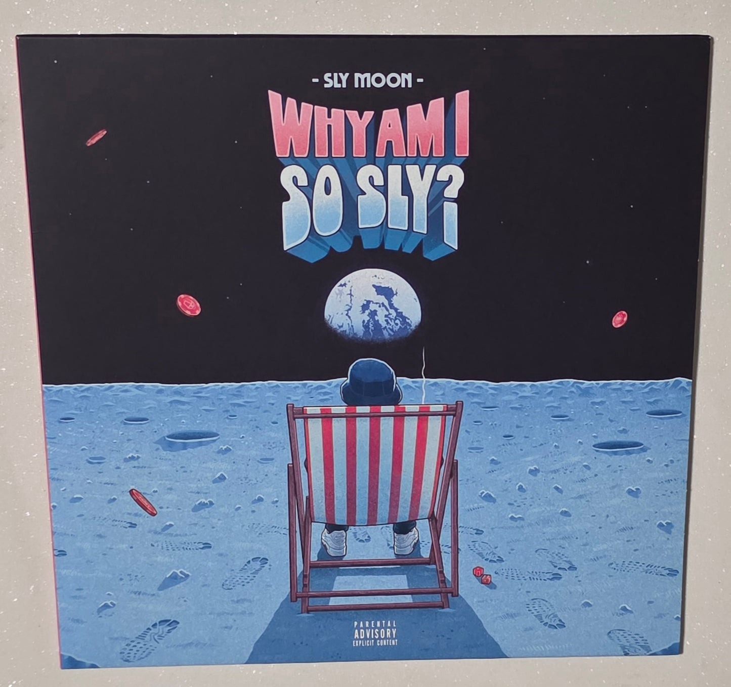 Sly Moon – Why Am I So Sly? (2020) (Limited Edition Heavyweight Roulette Wheel of Fortune Picture Disc Vinyl LP)