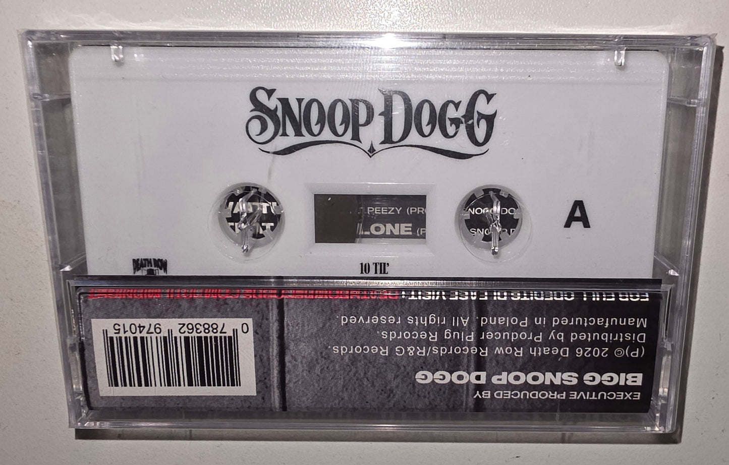 Snoop Dogg – 10 Til' Midnight (2026) (Limited Edition Cassette Tape)