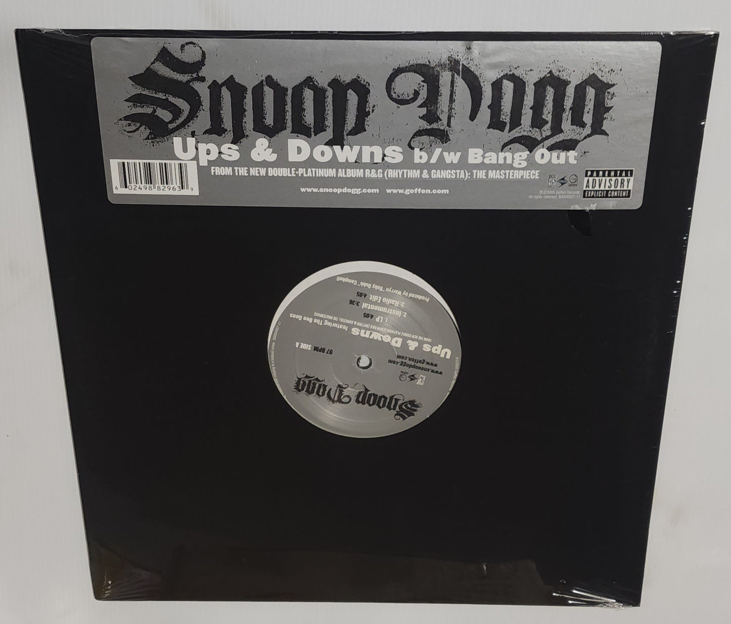 Snoop Dogg – Ups & Downs / Bang Out (2005) (12" Vinyl Single)