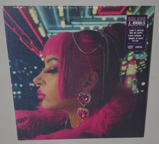 Solene & J. Rawls - Midnight Angel (2025) (Limited Edition Metallic Purple Colour Vinyl LP)