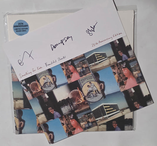 Something For Kate – Beautiful Sharks: 25th Anniversary Edition *Autographed* (2024) (Limited Edition Silver Colour Vinyl LP)