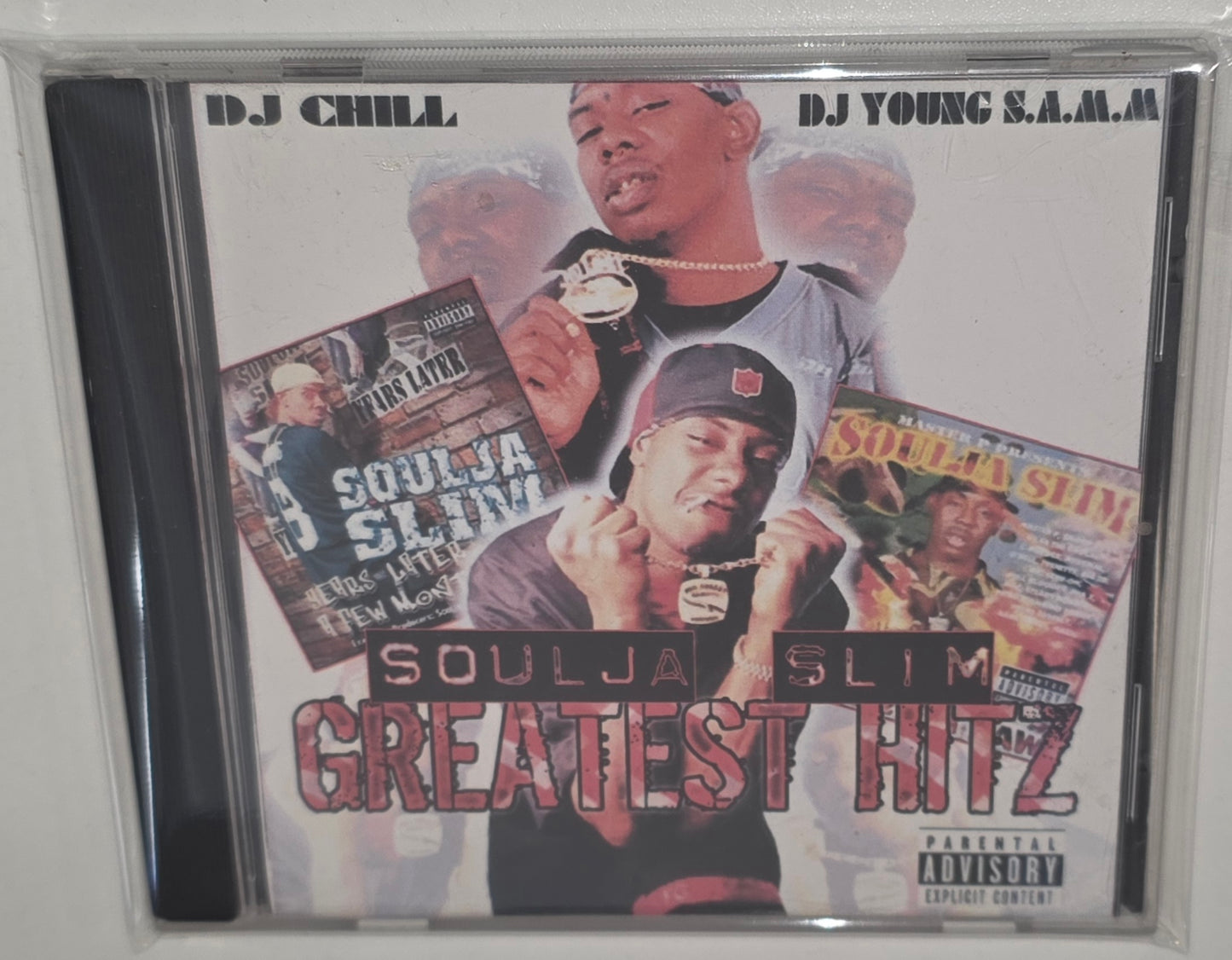 Soulja Slim, DJ Chill & Young Samm – Soulja Slim Greatest Hitz (2006) (Promo CD-R)