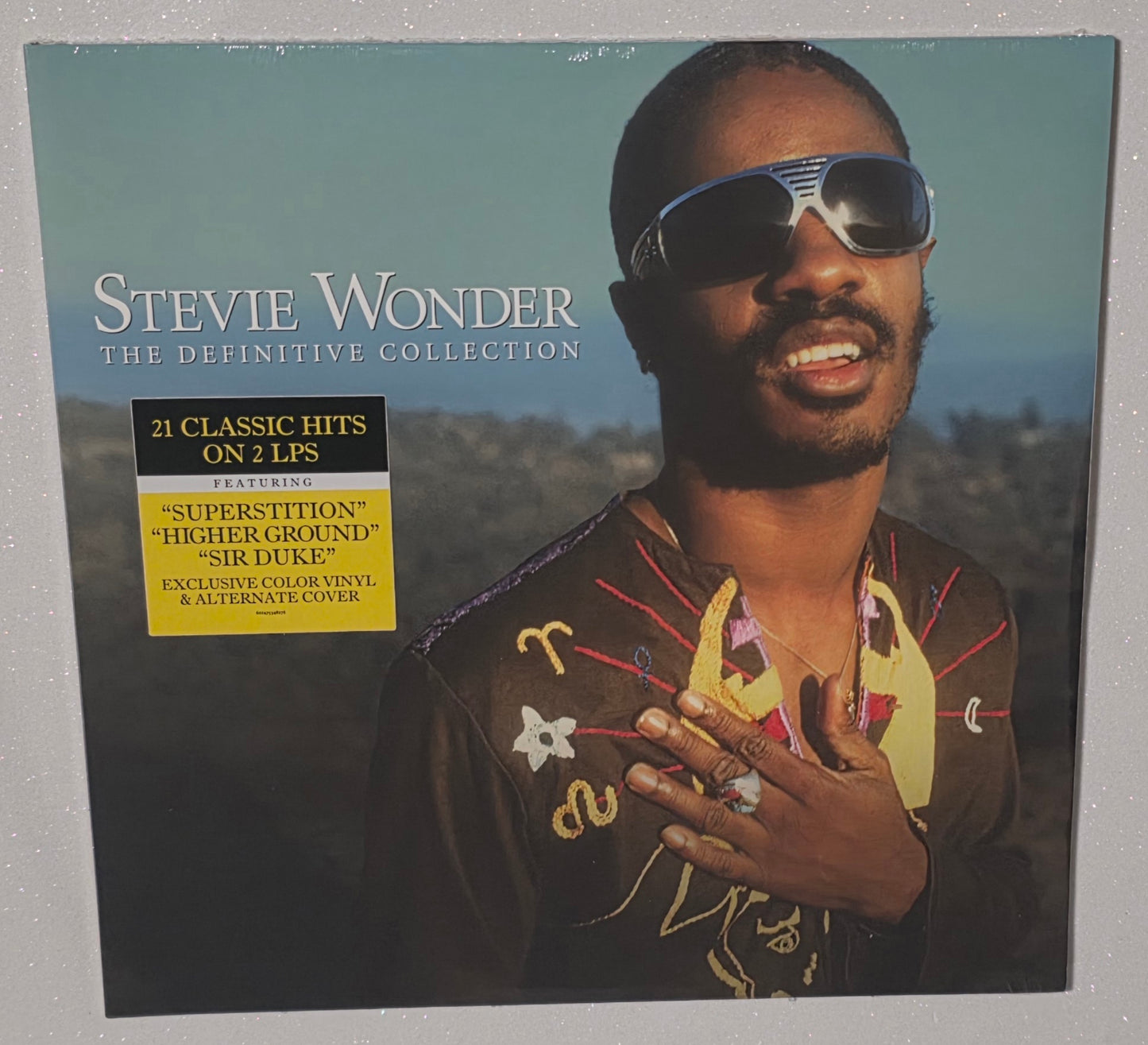 Stevie Wonder – The Definitive Collection (2025) (Limited Edition Yellow Colour Vinyl LP)