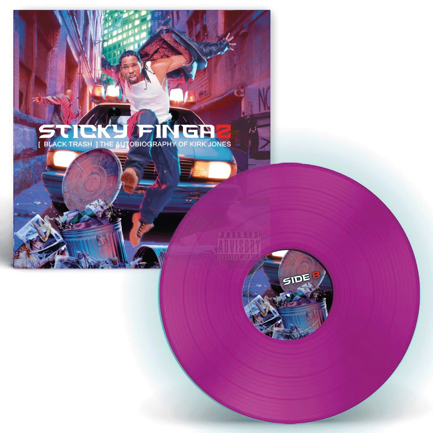 Sticky Fingaz – [Black Trash] The Autobiography Of Kirk Jones (2024 Reissue) (Limited Edition Purple Haze Colour Vinyl LP)