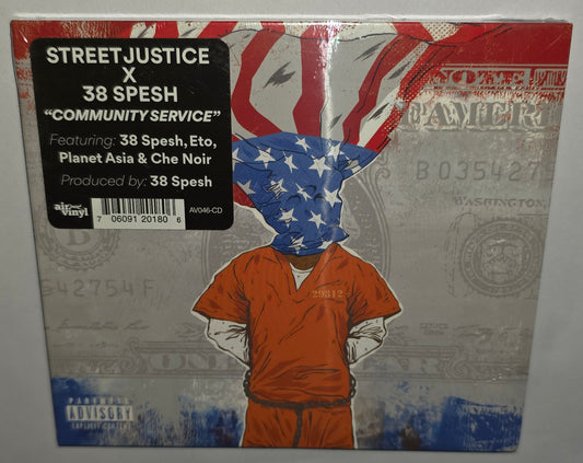 Street Justice x 38 Spesh – Community Service (2020 (Limited Edition CD)