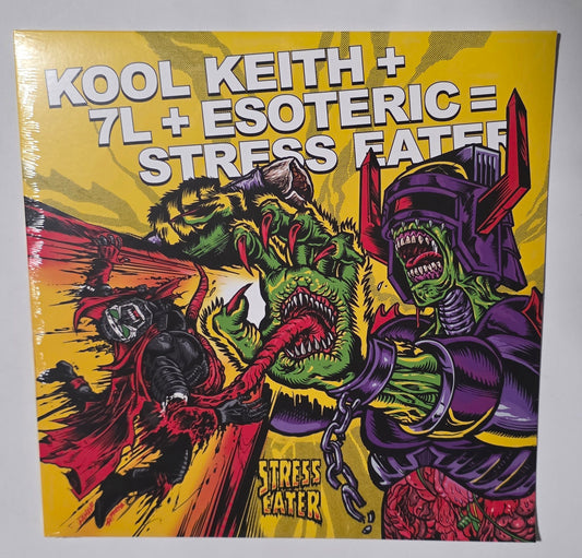 Stress Eater – Everybody Eats! (2025) (Limited Edition Alternate Cover / Purple Colour Vinyl LP)