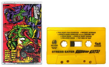 Stress Eater - Everybody Eats! (Czarface & Dr Octagon) (2025) (Limited Edition Cassette Tape)
