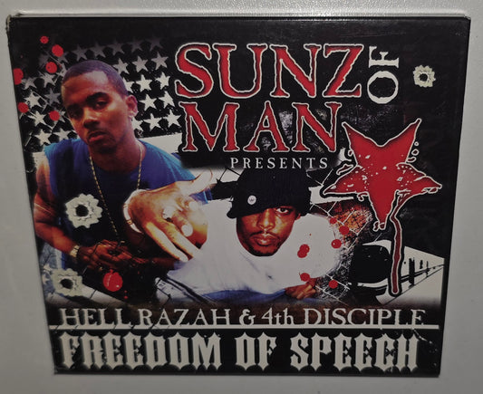 Sunz Of Man Presents Hell Razah & 4th Disciple – Freedom Of Speech (2004) (CD)