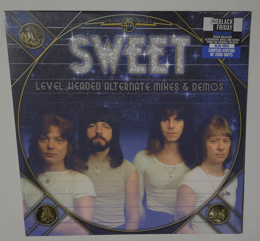Sweet – Level Headed Alternate Mixes & Demos (2023 BF RSD) (Limited Edition Clear Blue Colour Vinyl LP)