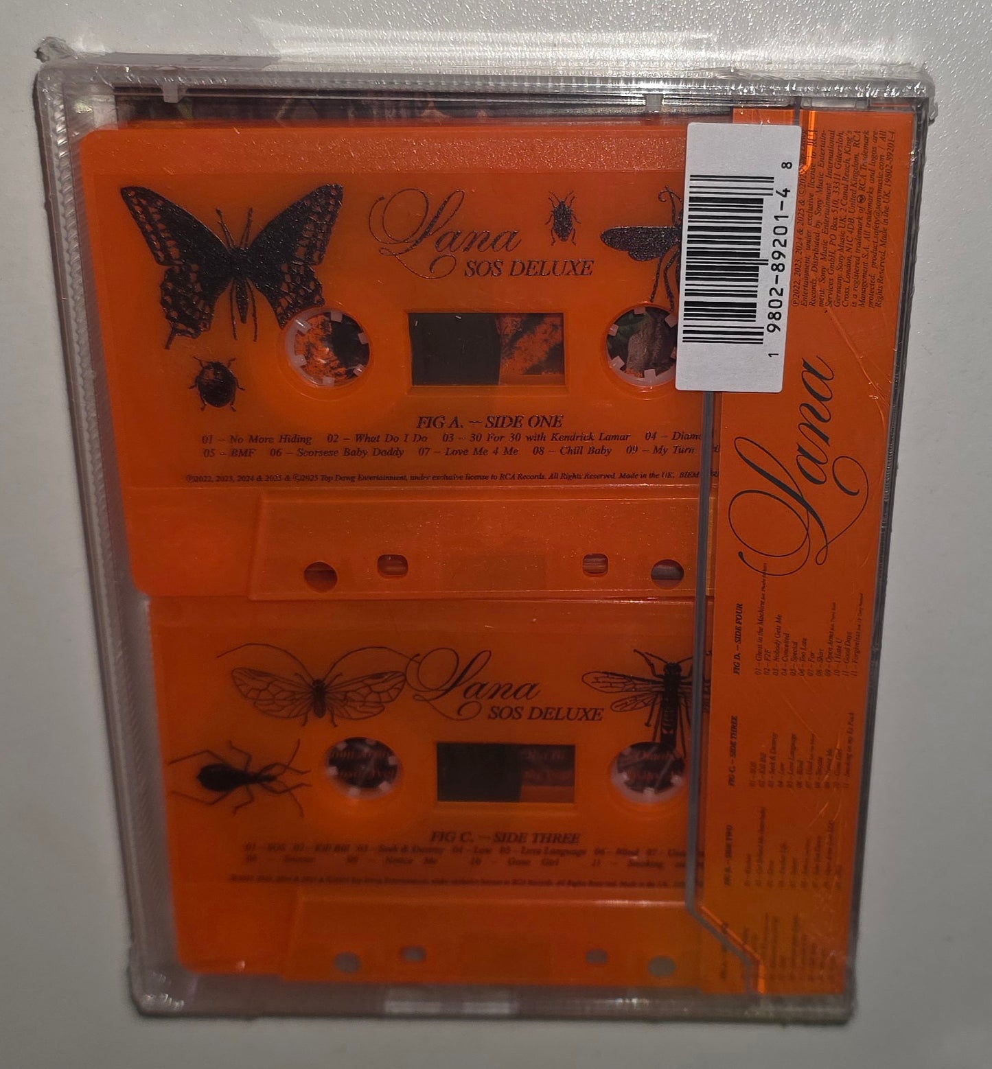 SZA – SOS Deluxe: Lana (2026) (Limited Edition 2x Cassette Tape)