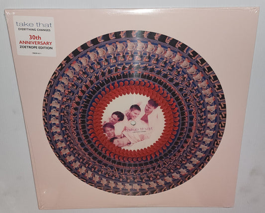 Take That - Everything Changes: 30th Anniversary (2024 Reissue) (Limited Edition Zoetrope Picture Disc Vinyl LP)
