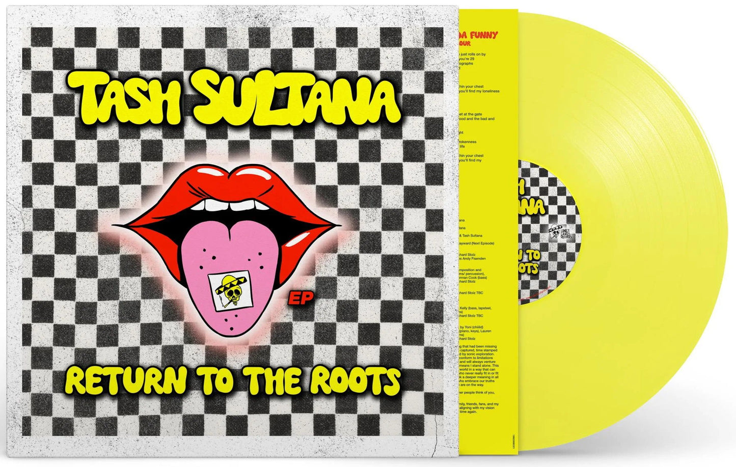 Tash Sultana - Return To The Roots EP (2025) (Transparent Neon Yellow Colour Vinyl LP)
