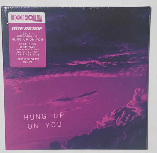 Tate McRae - Hung Up on You / One Day (Live) (2026 RSD) (Limited Edition Violet Colour 7" Vinyl Single)