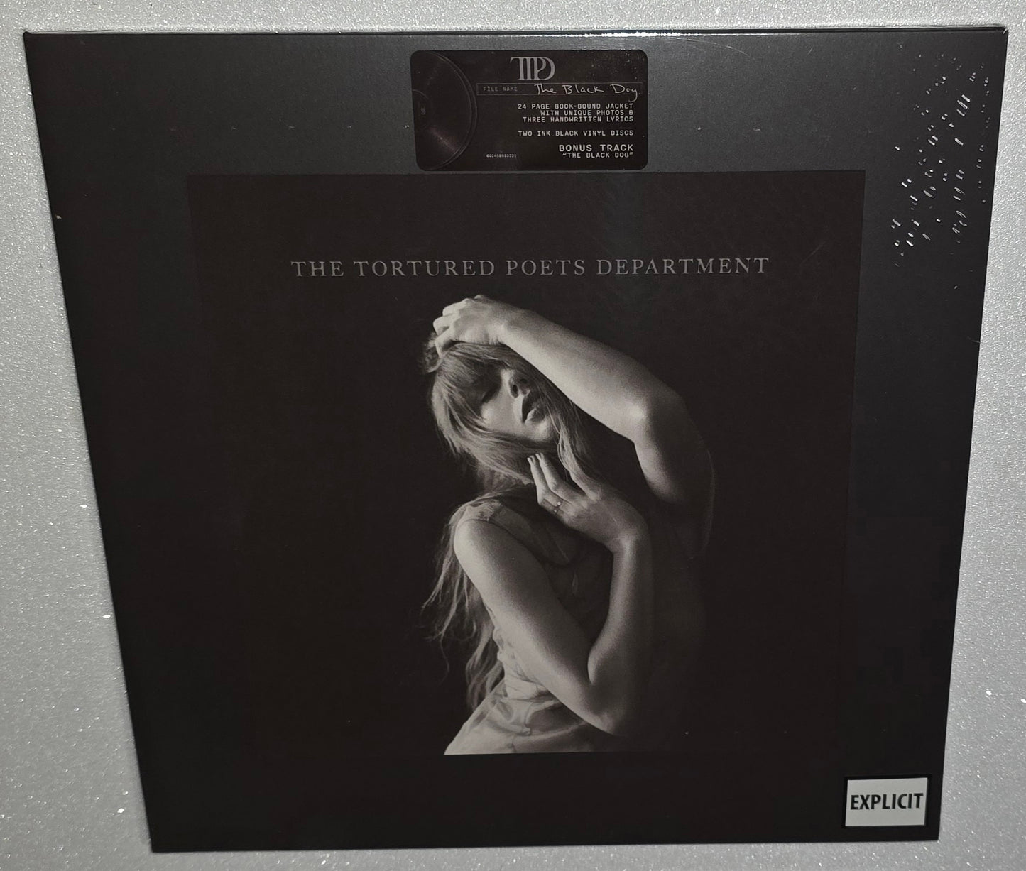 Taylor Swift – The Tortured Poets Department (The Black Dog) (2024) (Limited Edition Dark Brown Colour Vinyl LP)