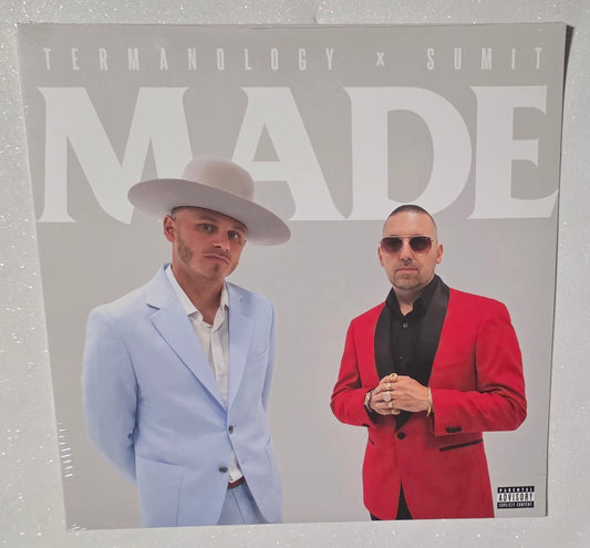 Termanology x Sumit - MADE (2025) (Limited Edition Silver Colour Vinyl LP)