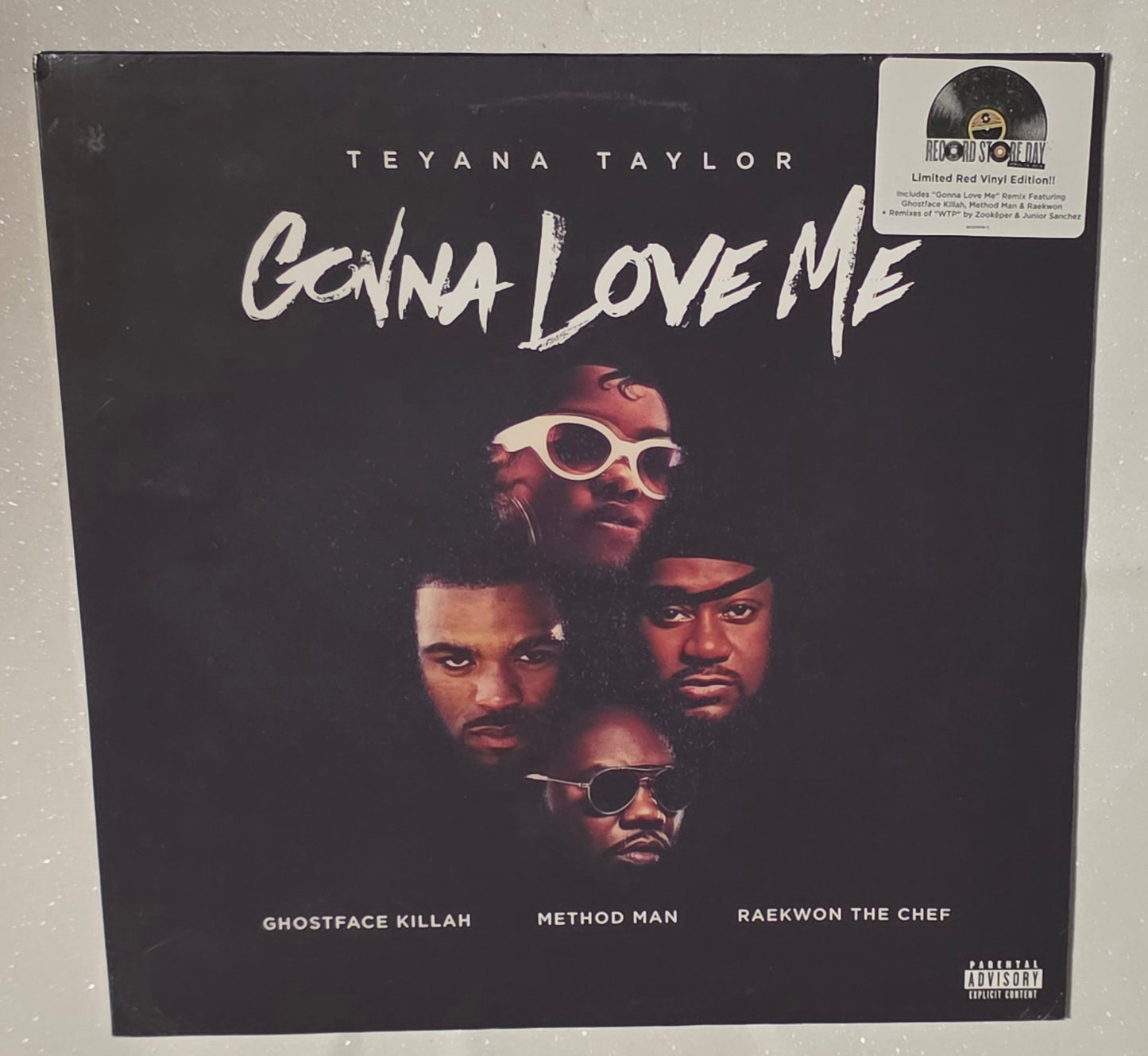 Teyana Taylor – Gonna Love Me (2019 RSD) (Limited Edition Translucent Red Colour Vinyl Single)