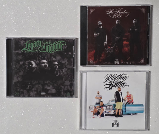 The 046 - Album Bundle [The Proctor 2021 + Rhythm & Gutta + Legacy In Motion] (4CD Set)