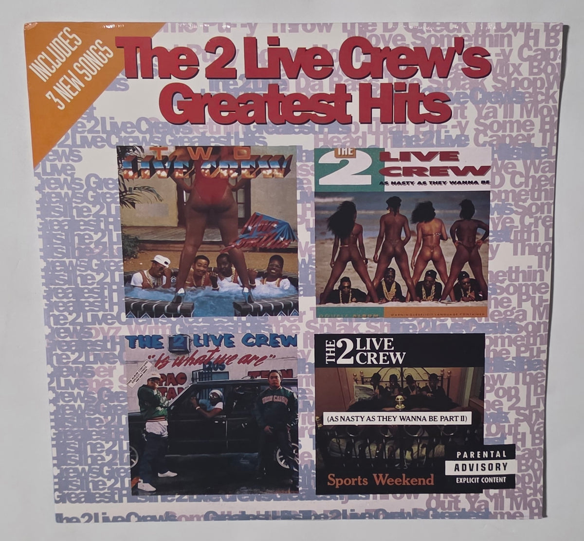The 2 Live Crew – Greatest Hits (2014 Reissue) (Vinyl LP)