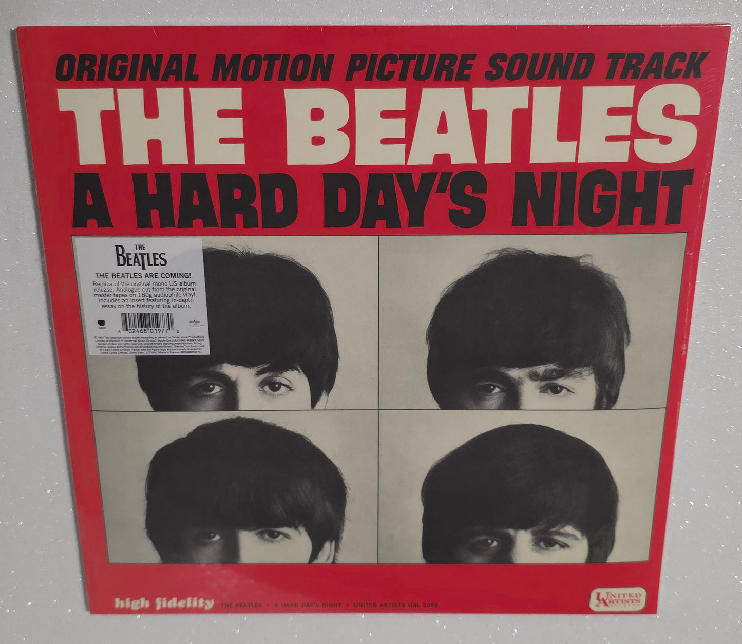 The Beatles – A Hard Day's Night (Original Motion Picture Sound Track) (2024 Reissue) (Vinyl LP)