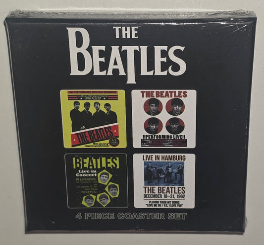 The Beatles Officially Licensed Drink Coaster Set (4 Pack)