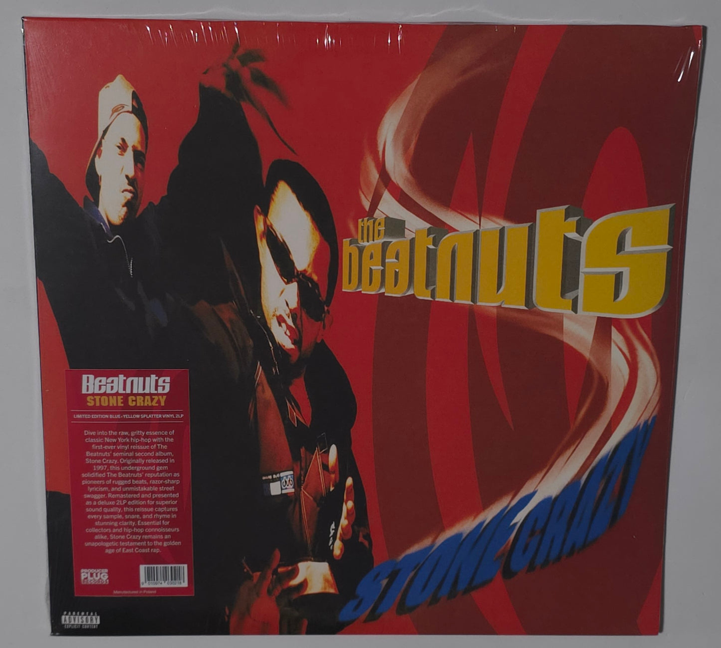 The Beatnuts - Stone Crazy (2025 Reissue) (Limited Edition Blue & Yellow Splatter Colour Vinyl LP)