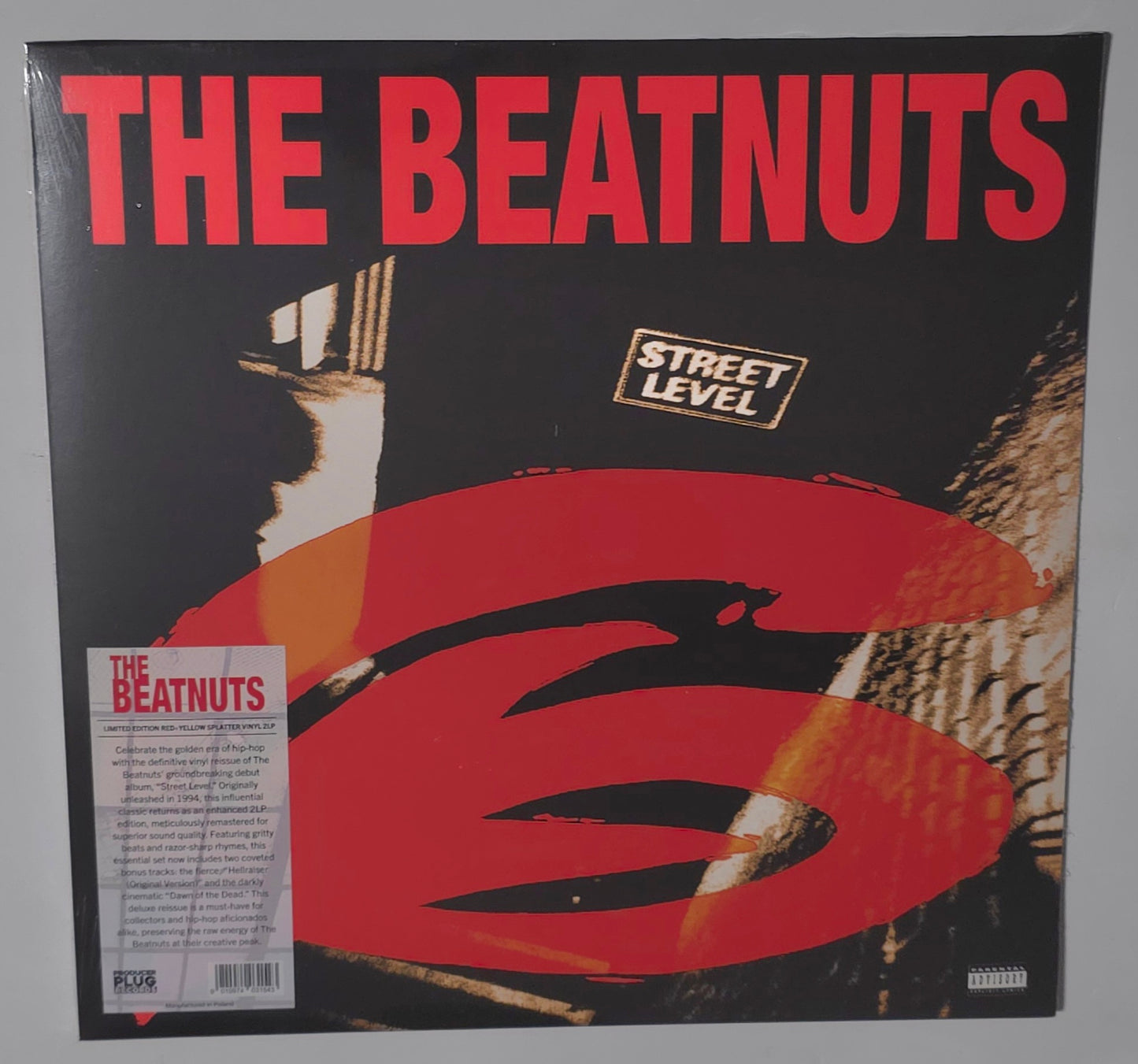 The Beatnuts - Street Level (2025 Reissue) (Limited Deluxe Edition Red & Yellow Splatter Colour Vinyl LP)