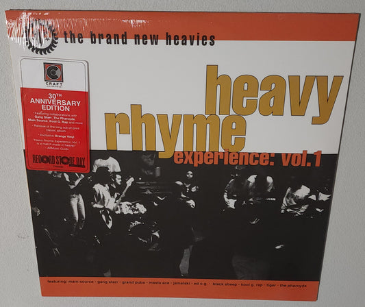 The Brand New Heavies – Heavy Rhyme Experience: Vol. 1 (2022 RSD) (Limited Edition Orange Colour Vinyl LP)