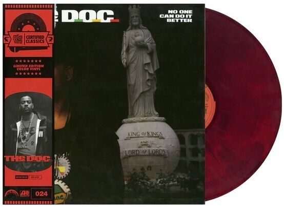 The D.O.C. - No On Can Do It Better (2023) (Limited Edition Red Smoke Colour Vinyl LP)