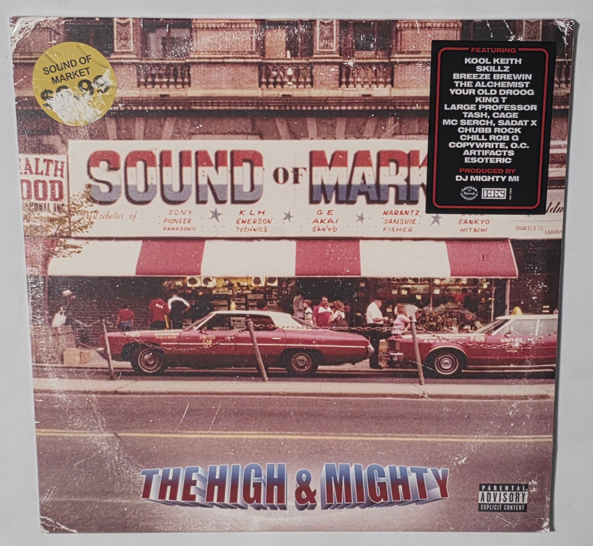 The High & The Mighty - Sound Of Market (2026 Reissue) (Limited Edition Vinyl LP)