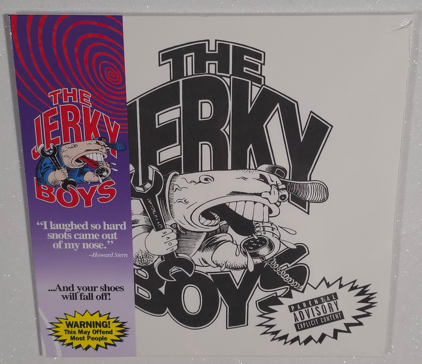 The Jerky Boys – The Jerky Boys (2023 Reissue) (Limited Edition White/Purple Mix Colour Vinyl LP)